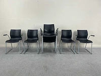 Nami - stapelbare kantinestoel - canteen chair (10x) - afbeelding 1 van  4