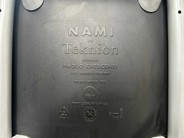Nami - stapelbare kantinestoel - canteen chair (10x) - afbeelding 4 van  4