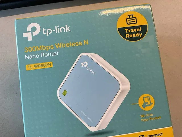 Nano router tp-link tl-wr802n - afbeelding 2 van  4