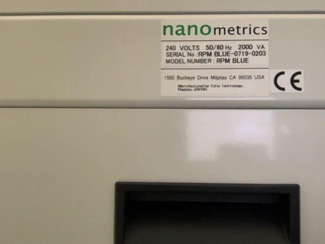 Nanometrics rpm blue - 150mm photoluminescence measurement - afbeelding 7 van  10