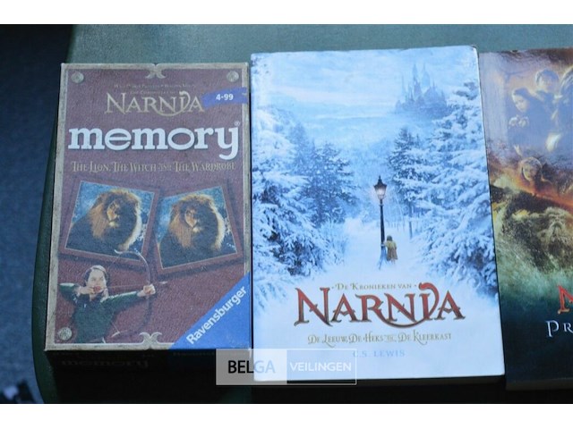 Narnia 2 boeken en memory spel - afbeelding 2 van  3