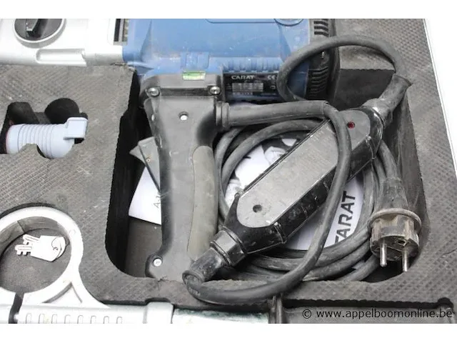Nat-/droogboormachine carat a-2212, in koffer - afbeelding 3 van  4