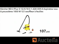 Nat-/droogzuiger karcher wd 2 plus - afbeelding 1 van  3