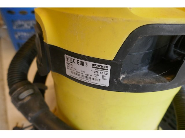 Nat en-droogzuiger karcher + mini warmtepomp - afbeelding 5 van  5