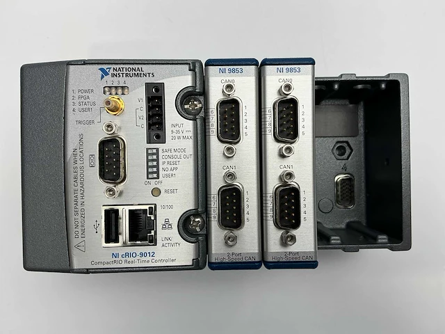National instruments crio-9012 compactrio controller + 2x ni 9853 can module - afbeelding 3 van  7