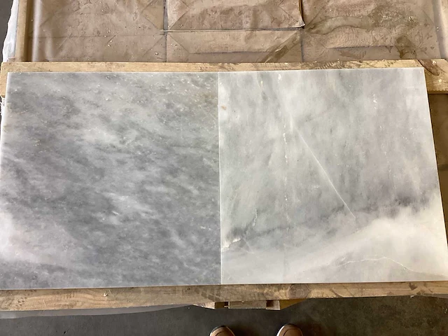 Natuursteen blauw hardsteen tegels gepolijst 45,7x45,7x1,2 cm 35 m² - afbeelding 8 van  21