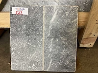Natuursteen blauwe hardsteen 15x30x3 cm tegel 37,8 m² - afbeelding 1 van  9