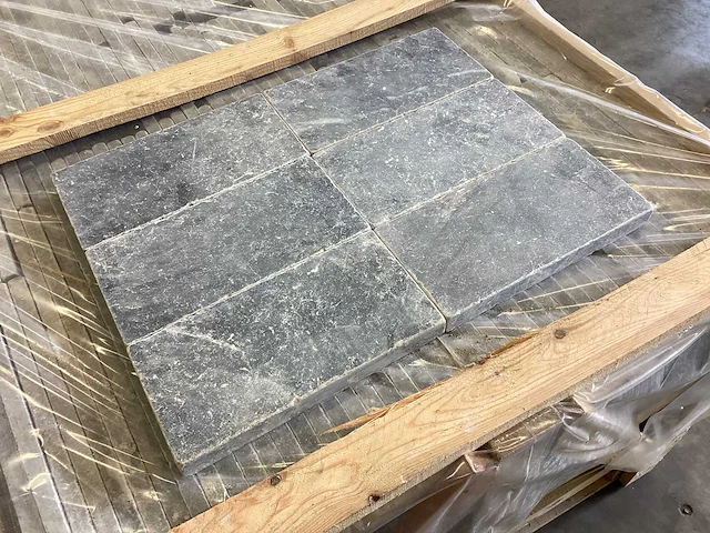 Natuursteen blauwe hardsteen 15x30x3 cm tegel 37,8 m² - afbeelding 5 van  9