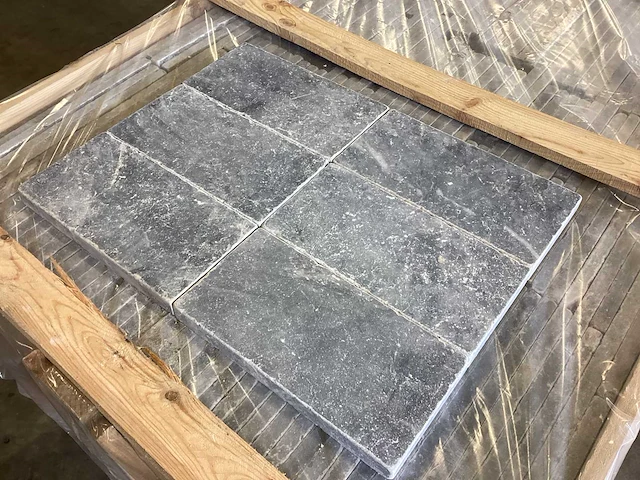 Natuursteen blauwe hardsteen 15x30x3 cm tegel 37,8 m² - afbeelding 8 van  9