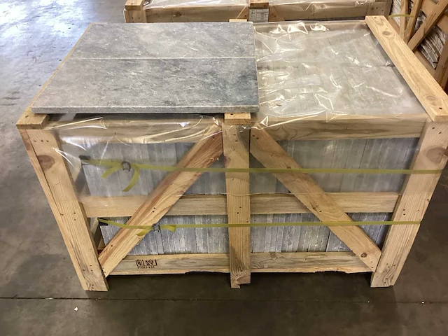 Natuursteen blauwe hardsteen honed 20x20x3 cm tegel 75 m² - afbeelding 7 van  15