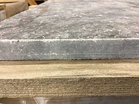 Natuursteen blauwe hardsteen honed 20x20x3 cm tegel 75 m² - afbeelding 5 van  15