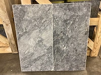 Natuursteen blauwe hardsteen honed 20x20x3 cm tegel 75 m² - afbeelding 1 van  15