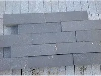 Natuursteen klinker 20x5x4cm basalt gezoet - afbeelding 1 van  4