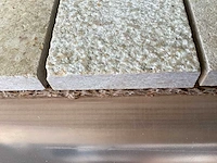 Natuursteen limestone beige mix 5x5 cm mozaïektegel 30x30 cm 100 stuks - afbeelding 6 van  7