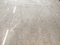 Natuursteen marmer beige gepolijst 60x60x1,5 cm tegels 43,2 m² - afbeelding 5 van  6