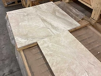 Natuursteen marmer beige gezoet 30,5x61 cm tegel 65,12 m² - afbeelding 2 van  14