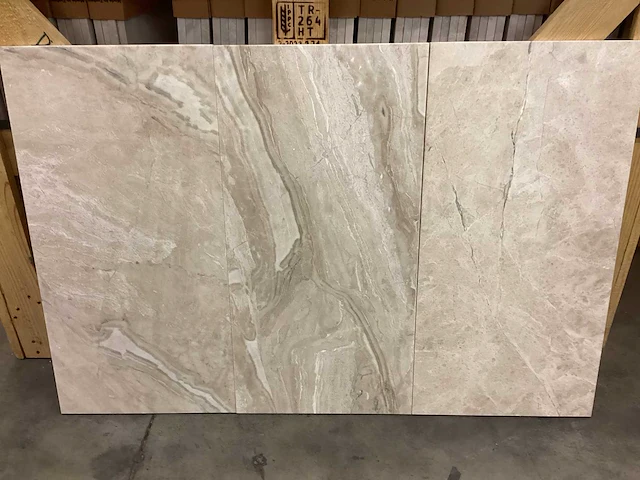 Natuursteen marmer beige gezoet 30,5x61 cm tegel 65,12 m² - afbeelding 7 van  14