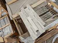 Natuursteen marmer beige honed 15x61x2 cm tegels 40,88 m² - afbeelding 2 van  7
