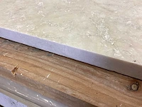 Natuursteen marmer cappucino gezoet 61x61 cm tegel 22 m² - afbeelding 16 van  18