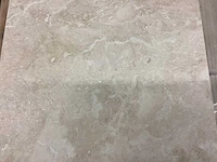 Natuursteen marmer cappucino gezoet 61x61 cm tegel 22 m² - afbeelding 7 van  18