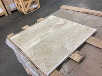 Natuursteen marmer creme gepolijst 10x60 cm tegel 30 m² - afbeelding 3 van  18