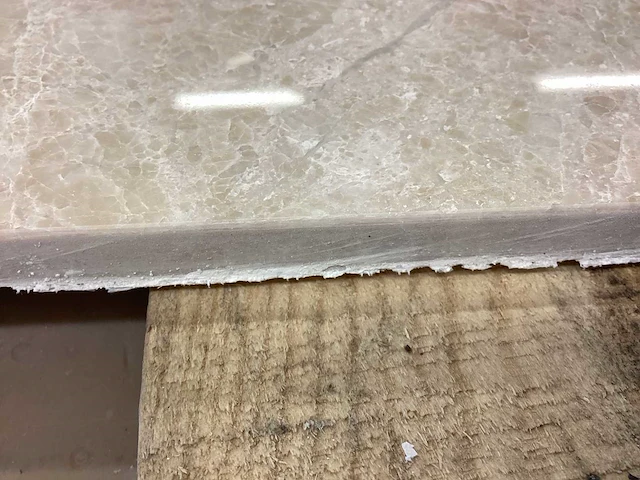 Natuursteen marmer creme gepolijst 10x60 cm tegel 30 m² - afbeelding 8 van  18