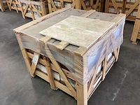 Natuursteen marmer creme gepolijst 10x60 cm tegel 30 m² - afbeelding 9 van  18