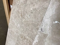 Natuursteen marmer creme gepolijst 10x60 cm tegel 30 m² - afbeelding 17 van  18