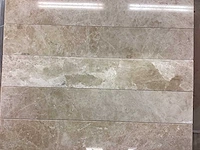 Natuursteen marmer creme gepolijst 10x60 cm tegel 30 m² - afbeelding 18 van  18