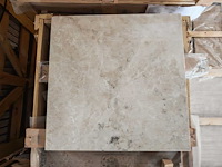 Natuursteen marmer creme gepolijst 60x60x2 cm tegels 48,6 m² - afbeelding 2 van  6