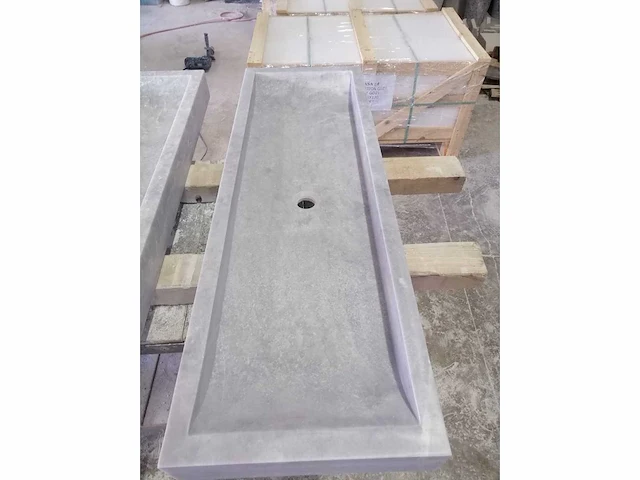 Natuursteen marmer dolce luna wastafel 70x40 cm - afbeelding 3 van  3