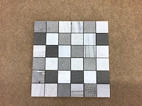 Natuursteen marmer mix mozaïektegel 30,5x30,5 cm 5,76 m² - afbeelding 1 van  3