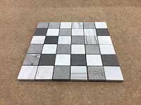 Natuursteen marmer mix mozaïektegel 30,5x30,5 cm 5,76 m² - afbeelding 3 van  3
