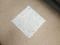 Natuursteen marmer wit 30x30 cm mozaïektegel 9 m² - afbeelding 6 van  8