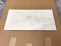 Natuursteen marmer wit calacatta 7,5x30,5 cm tegel 40 m² - afbeelding 4 van  6