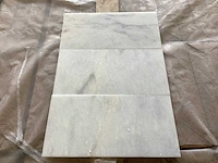 Natuursteen marmer wit gezoet vloertegel 15,2x30,5 cm 66 m² - afbeelding 3 van  15