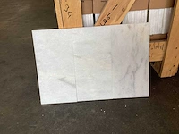 Natuursteen marmer wit gezoet vloertegel 15,2x30,5 cm 66 m² - afbeelding 9 van  15