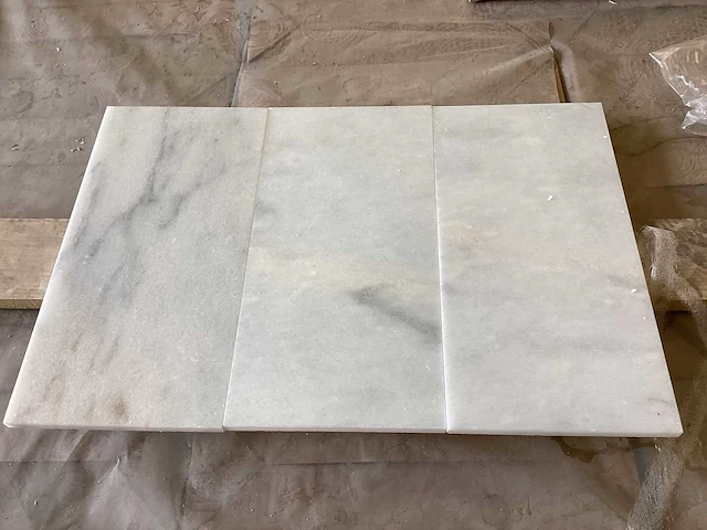 Natuursteen marmer wit gezoet vloertegel 15,2x30,5 cm 66 m² - afbeelding 14 van  15