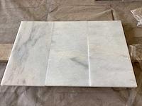 Natuursteen marmer wit gezoet vloertegel 15,2x30,5 cm 66 m² - afbeelding 14 van  15