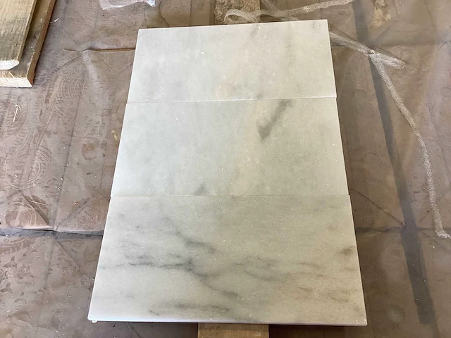 Natuursteen marmer wit gezoet vloertegel 15,2x30,5 cm 66 m² - afbeelding 15 van  15