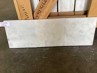 Natuursteen marmer wit honed 20x20x1,2 cm tegel 25 m² - afbeelding 8 van  13