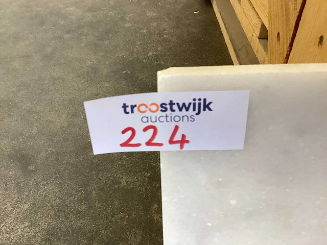 Natuursteen marmer wit honed 20x20x1,2 cm tegel 25 m² - afbeelding 9 van  13