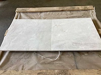 Natuursteen marmer wit honed 45,7x45,7 cm tegel 45 m² - afbeelding 9 van  15