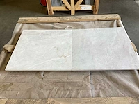 Natuursteen marmer wit honed 45,7x45,7 cm tegel 45 m² - afbeelding 13 van  15