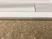 Natuursteen marmer wit mozaïektegel 28x43,5 cm 21 stuks - afbeelding 7 van  8