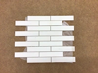 Natuursteen marmer wit mozaïektegel 30,5x30,5 cm 4,84 m² - afbeelding 1 van  3