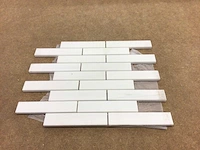 Natuursteen marmer wit mozaïektegel 30,5x30,5 cm 4,84 m² - afbeelding 3 van  3