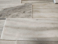 Natuursteen marmer wit wandtegel 15x61x1,2/2 cm 36,8 m² - afbeelding 5 van  6