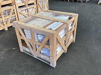 Natuursteen marmer wit/grijs 36x18 cm mozaïektegel 100 stuks - afbeelding 8 van  8