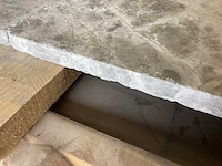 Natuursteen marmer zilver getrommeld 40,6x40,6 cm tegel 27,7 m² - afbeelding 5 van  15